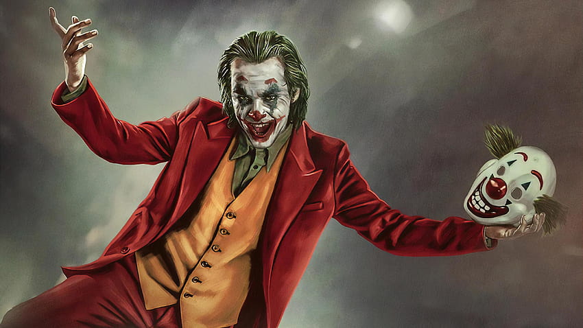 De Joker, Máscara, Película, DC, s de arte y, gráfico de máscara de comodín  fondo de pantalla | Pxfuel