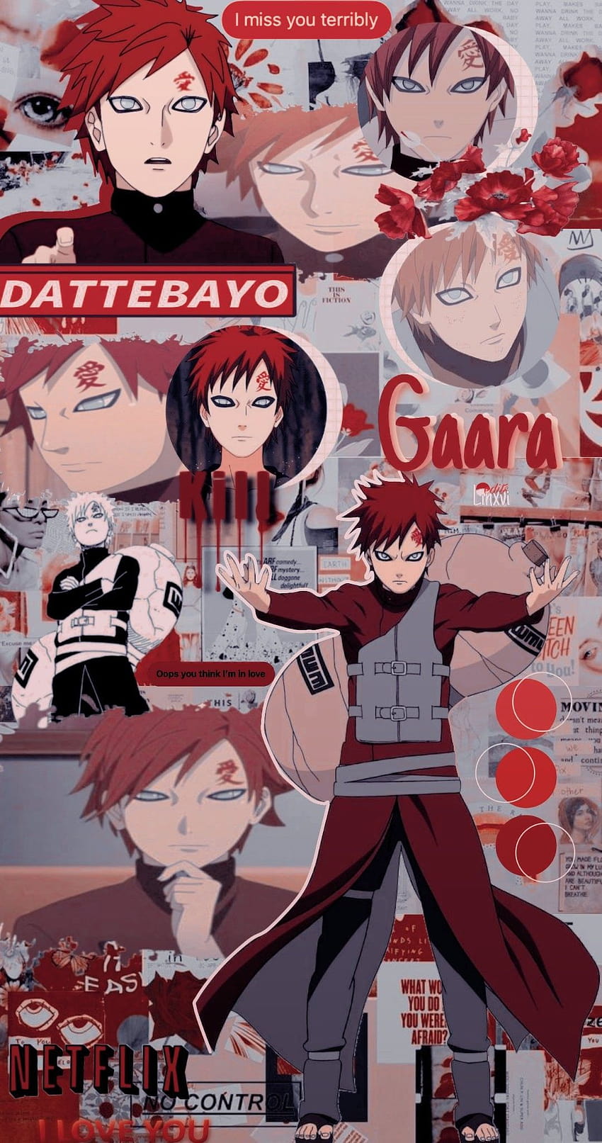 Pin em Sabaku no Gaara