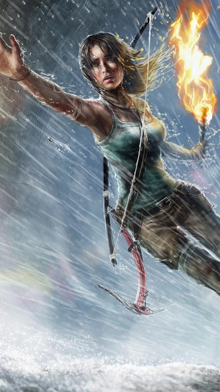 Lara Croft Tomb Raider Android, android tomb raider HD phone wallpaper