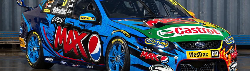 FPR Pepsi Max V8 Supersportwagen • • Fusion von Binary HD-Hintergrundbild
