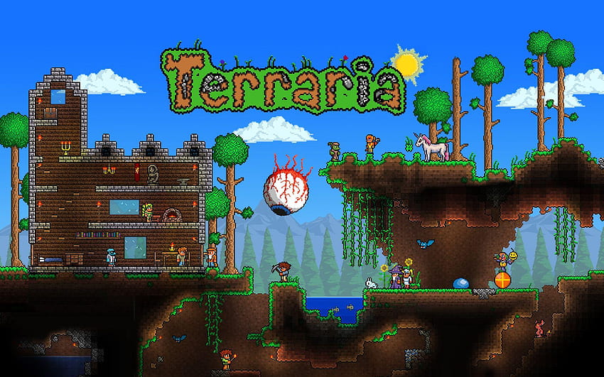 Terraria w pełnej jakości, Terraria Tapeta HD