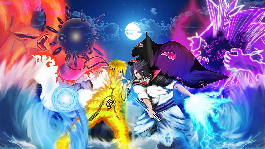 Cool Naruto vs Sasuke, naruto and sasuke vs momoshiki wallpaper | Pxfuel
