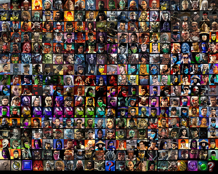 Mortal Kombat: Armageddon - Todos os Personagens!!! (All Characters) 