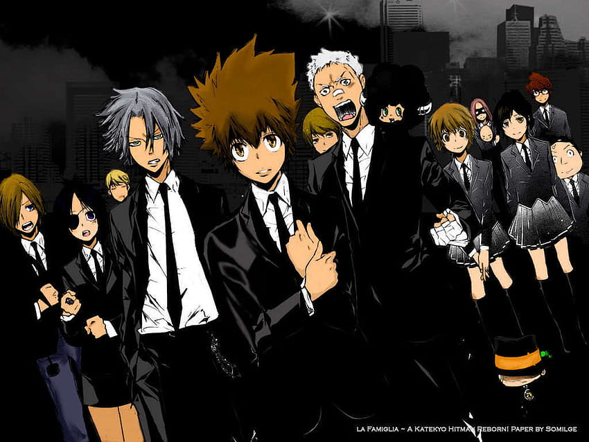 He is told by Reborn that he will become the tenth, vongola battle HD wallpaper