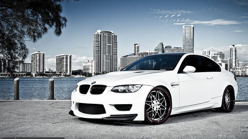 BMW M3 E92 BMW スポーツ クーペ スポーツカー ホワイト カーボン、BMW M3 スポーツ 高画質の壁紙