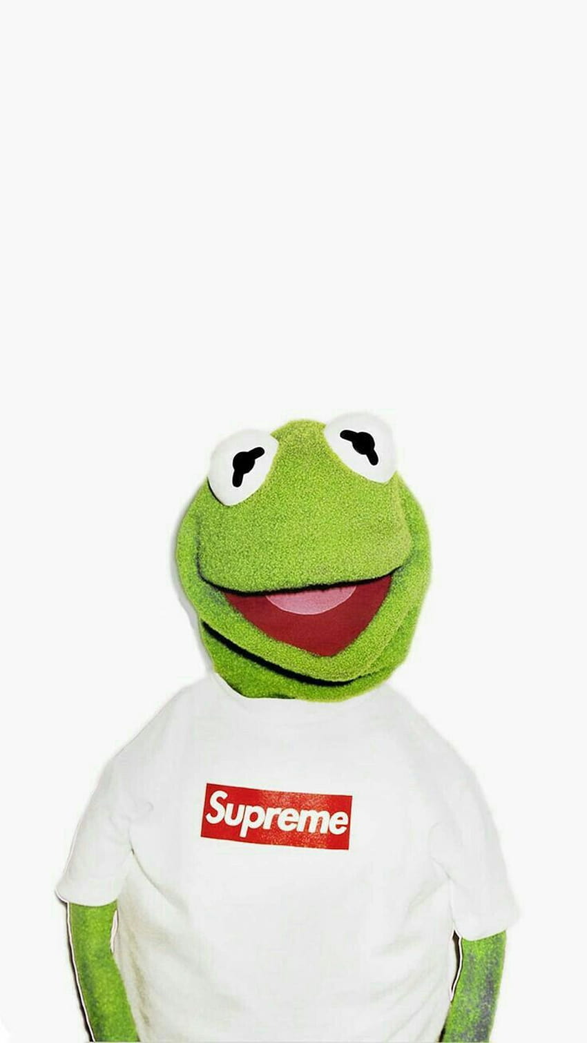 Pin en S U P R E M E Epinterest, Kermit the frog Supreme fondo de pantalla del teléfono