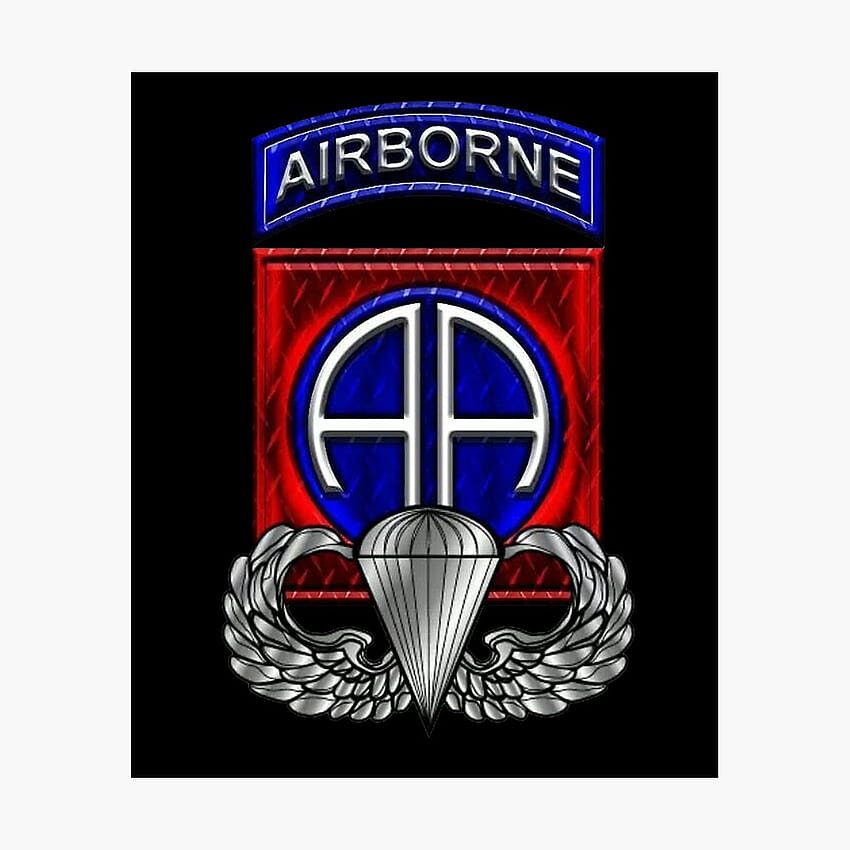 Veterano paracadutista dell'82 ° aviotrasportato, n. 82 ° aviotrasportato Sfondo del telefono HD