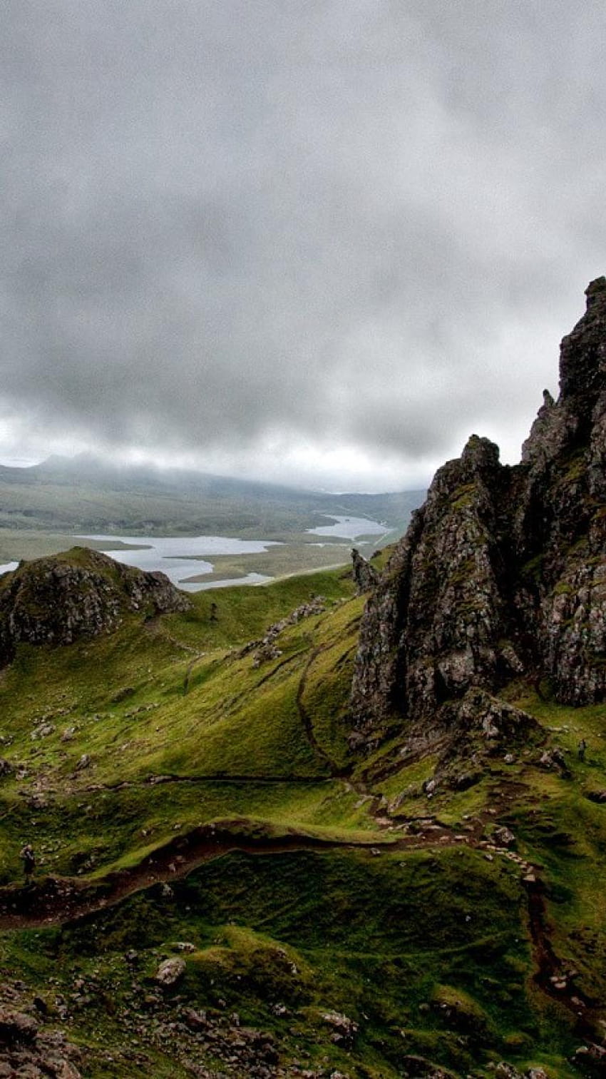 スコットランド iphone ,ハイランド,自然,山岳地形,自然の風景,山, iphone スコットランド HD電話の壁紙