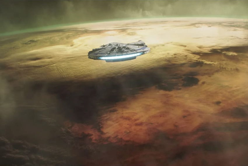 Solo: รายละเอียดตัวอย่างเต็มรูปแบบของ Star Wars Story, Han Solo Ship วอลล์เปเปอร์ HD