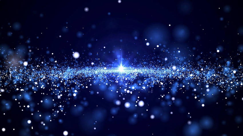 動く背景 4320p 人気の青い星雲 リメイク 宇宙旅行、粒子探査 高画質の壁紙