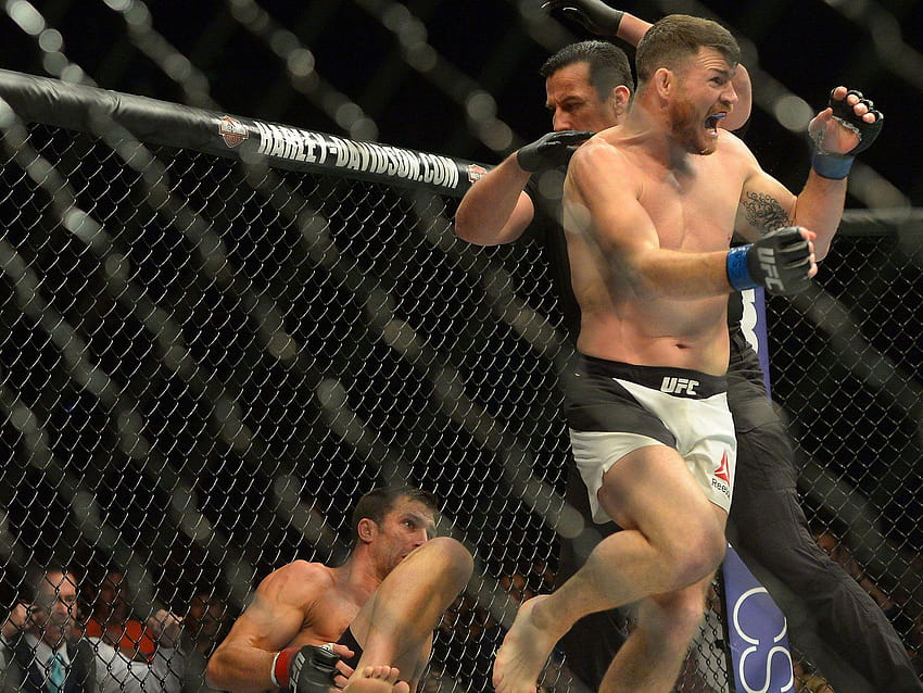Watch Michael Bisping knock out Luke Rockhold to become UFC HD wallpaper