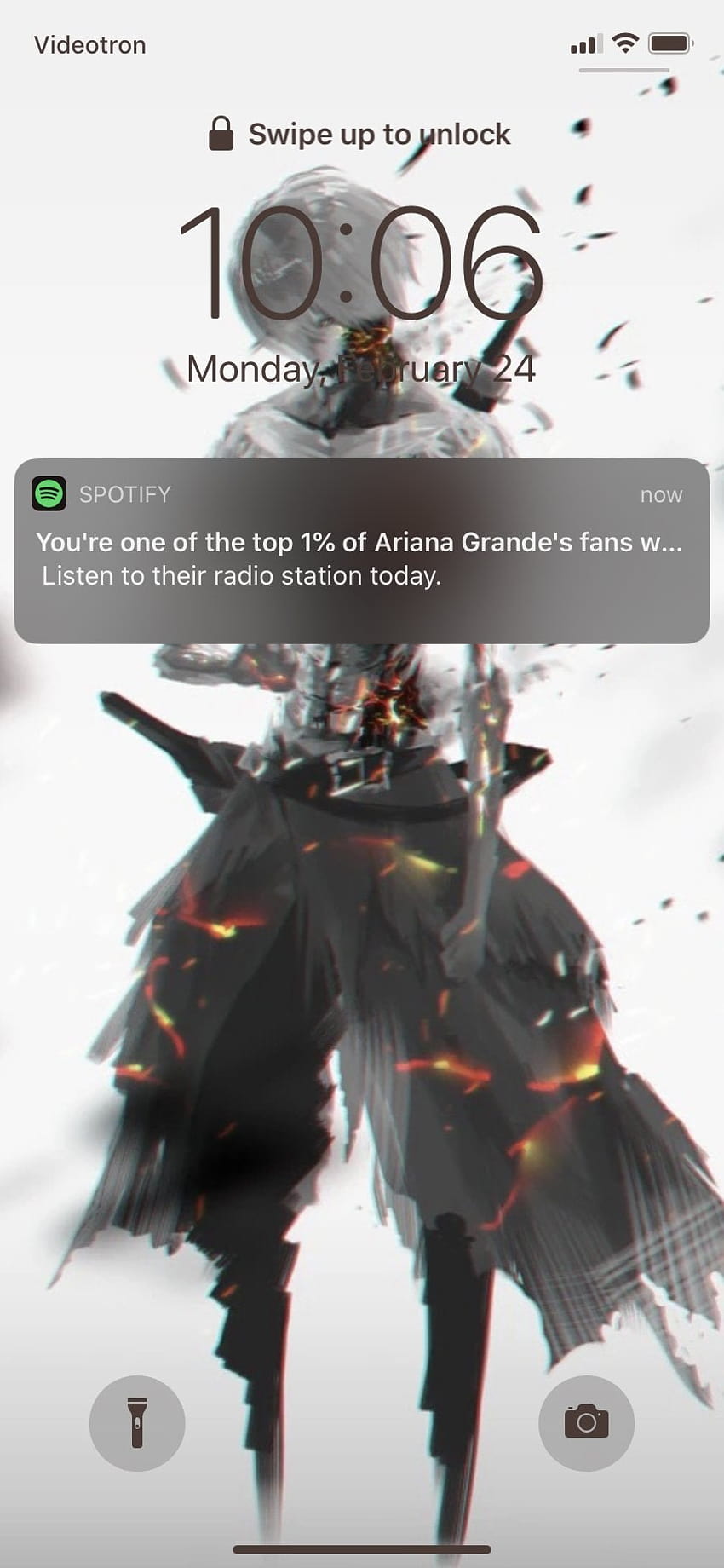 Някой друг да е получил това известие от Spotify „Вие сте един от най-добрите 1% от феновете на Ариана Гранде в целия свят“? :o : r/ariheads HD тапет за телефон