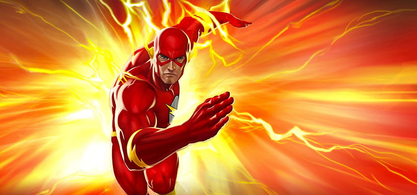 DC Flash, flash cartoon HD wallpaper