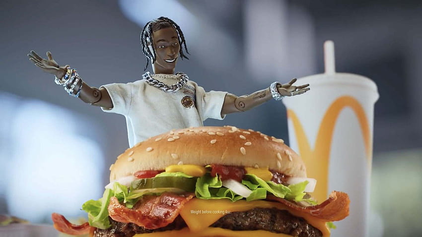 Travis Scott and McDonald's: The new meme going around – Film Daily, travis scott burger HD wallpaper
