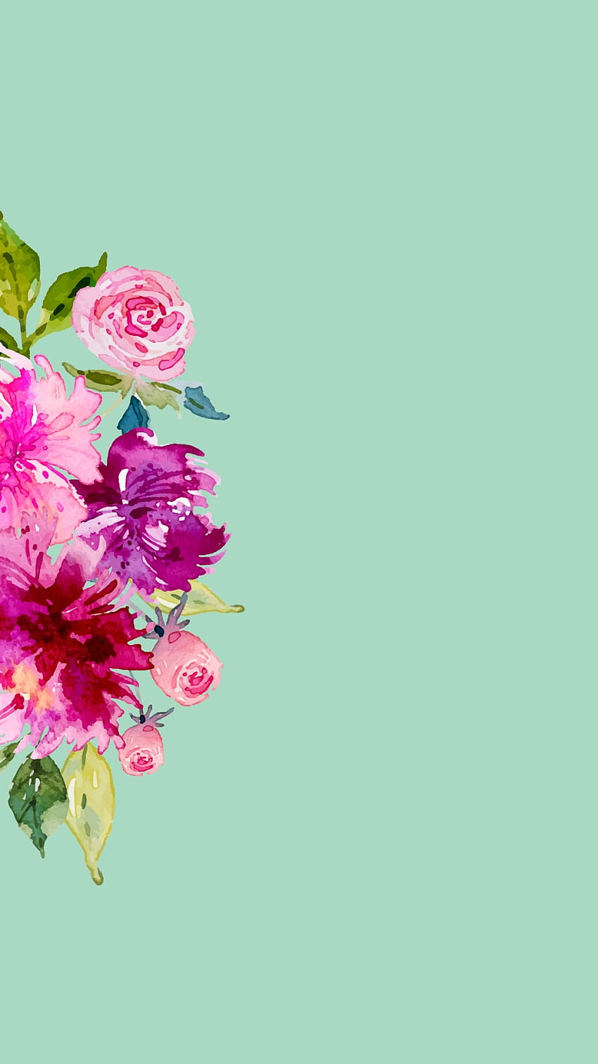 Pastel Flower Iphone, pastel spring flowers HD phone wallpaper