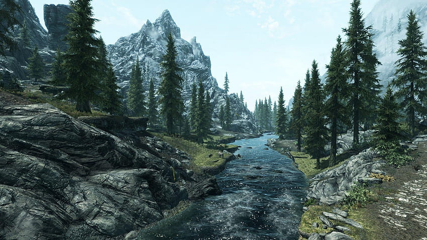 skyrim landscape