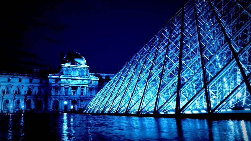 Louvre Museum HD-Hintergrundbild