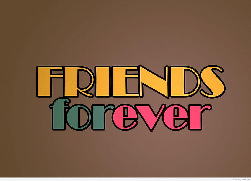 Best friends forever quotes and friends, friendship quotes HD wallpaper