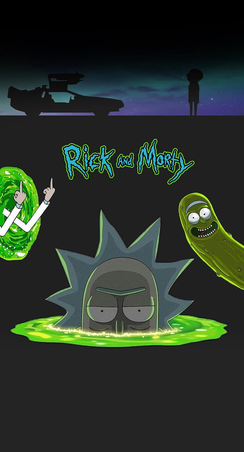 Rick and Morty : r/MobileWallpaper
