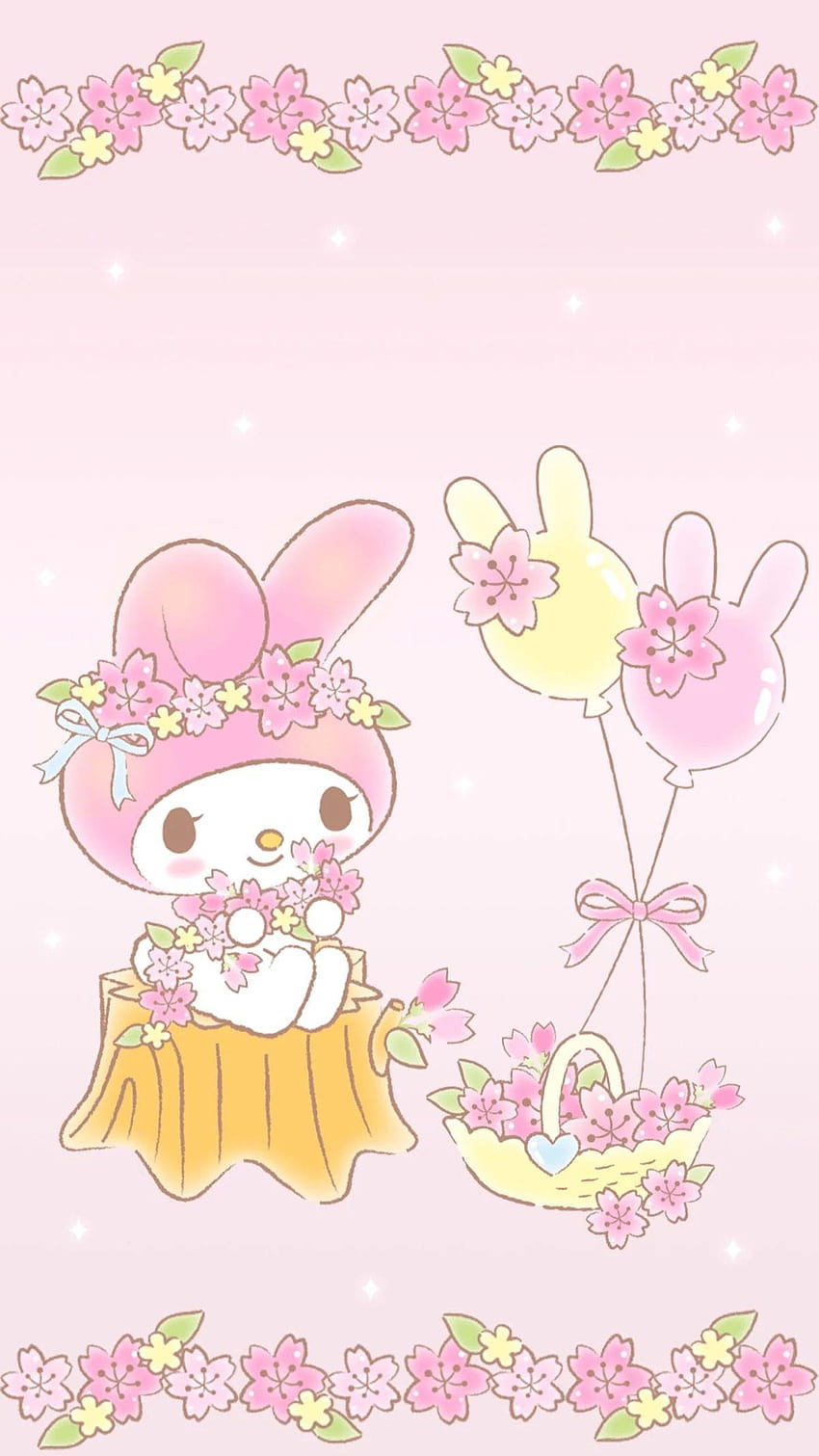 Kawaii My Melody Wallpapers  Wallpaper Cave