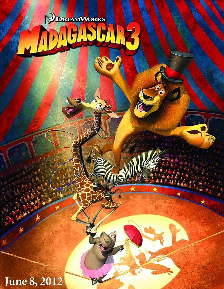 Madagascar 3: Europe's Most Wanted , Movie, HQ Madagascar 3: Europe's Most Wanted HD phone wallpaper