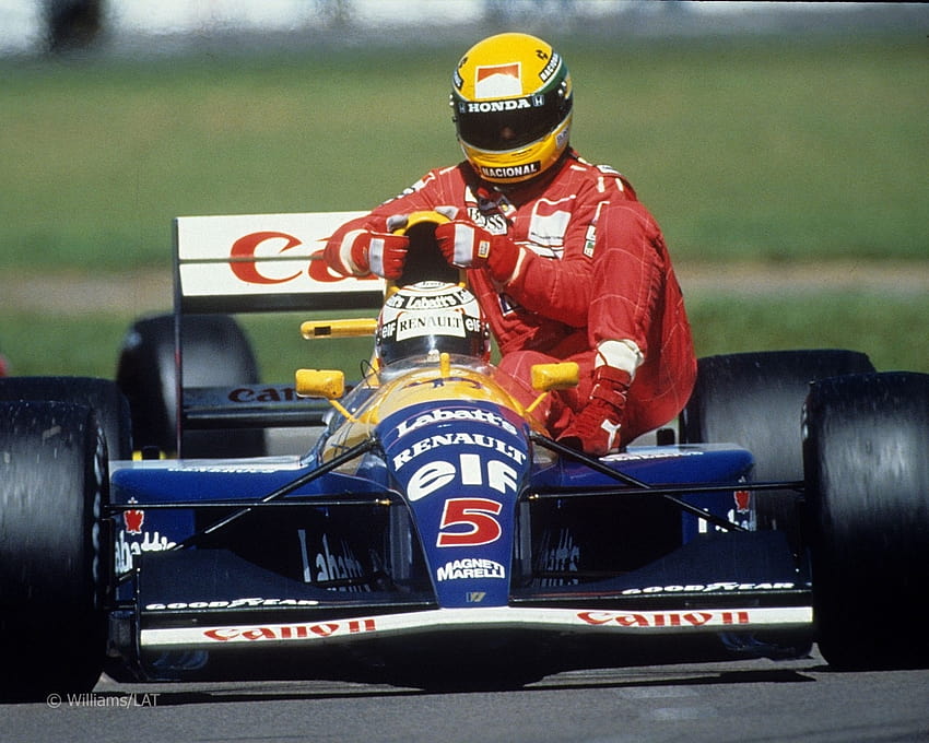 Formuła 1 Ayrton Senna Wil, Nigel Mansell Tapeta HD