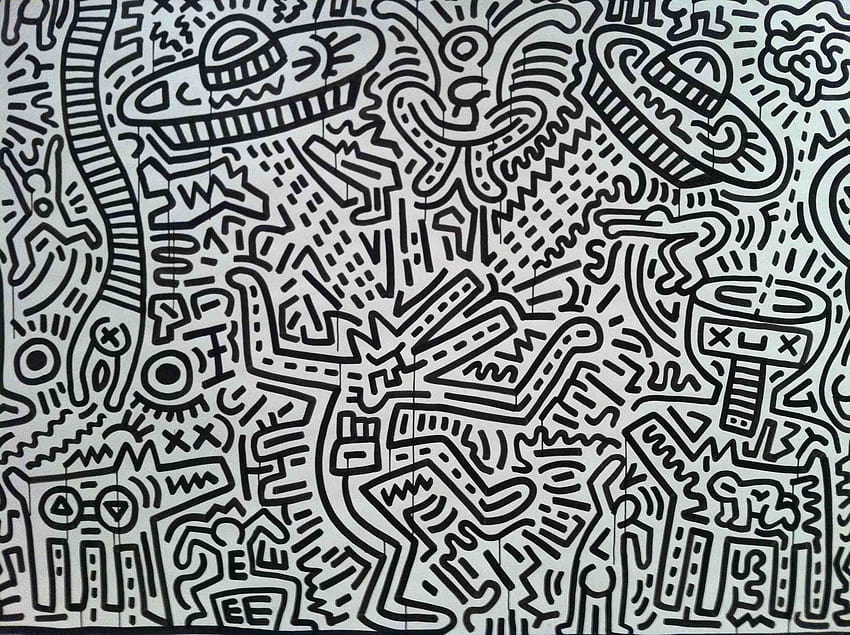 Keith Haring พื้นหลัง 28878 วอลล์เปเปอร์ HD