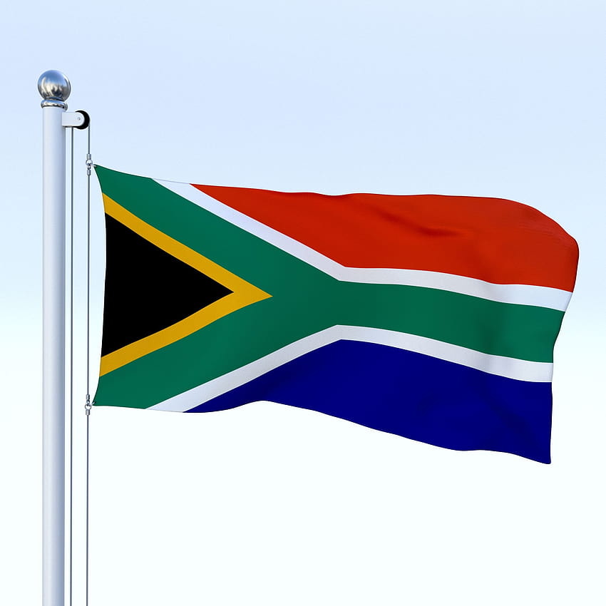 Animated South Africa Flag, south african flag HD phone wallpaper