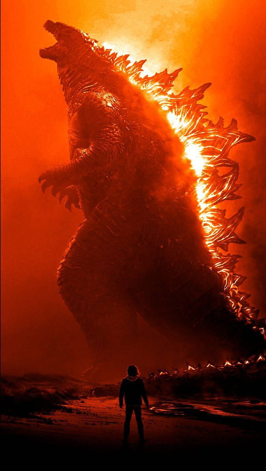 Godzilla ardiente, Godzilla nuclear fondo de pantalla del teléfono