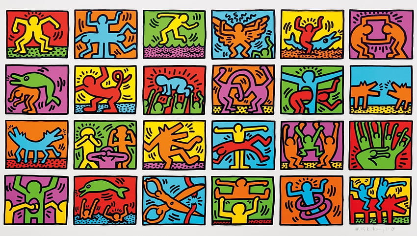 Peluang Anda untuk Memiliki Warhol, Lichtenstein, atau Keith Haring Wallpaper HD