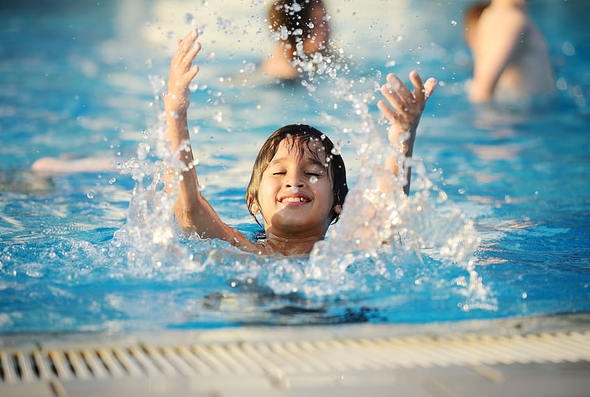 How to Keep Kids Safe Around the Pool This Summer, summer with kids HD wallpaper