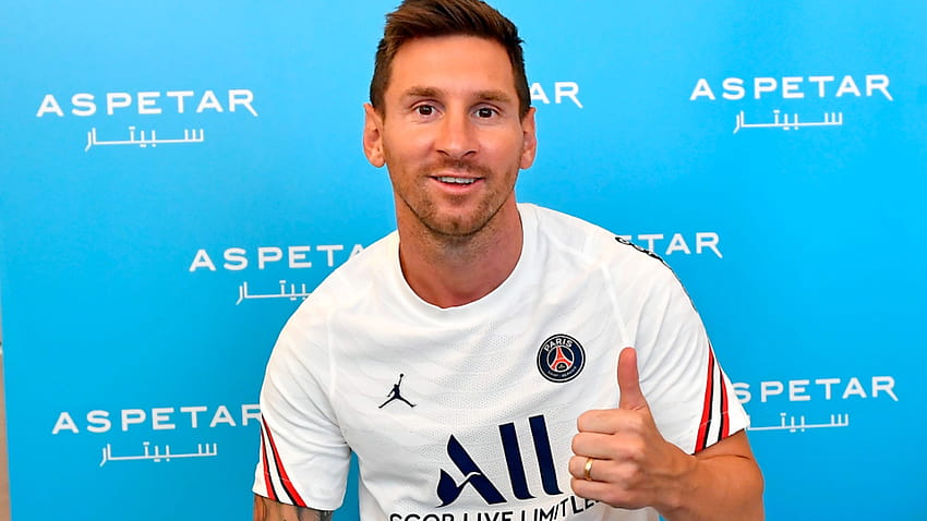 Lionel Messis neues Team: PSG verpflichtet Superstar nach Abgang von Barcelona, ​​Lionel Messi psg 2021 HD-Hintergrundbild