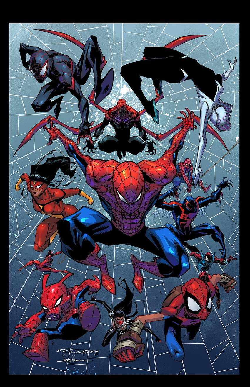 spiderverse, spider verse HD phone wallpaper