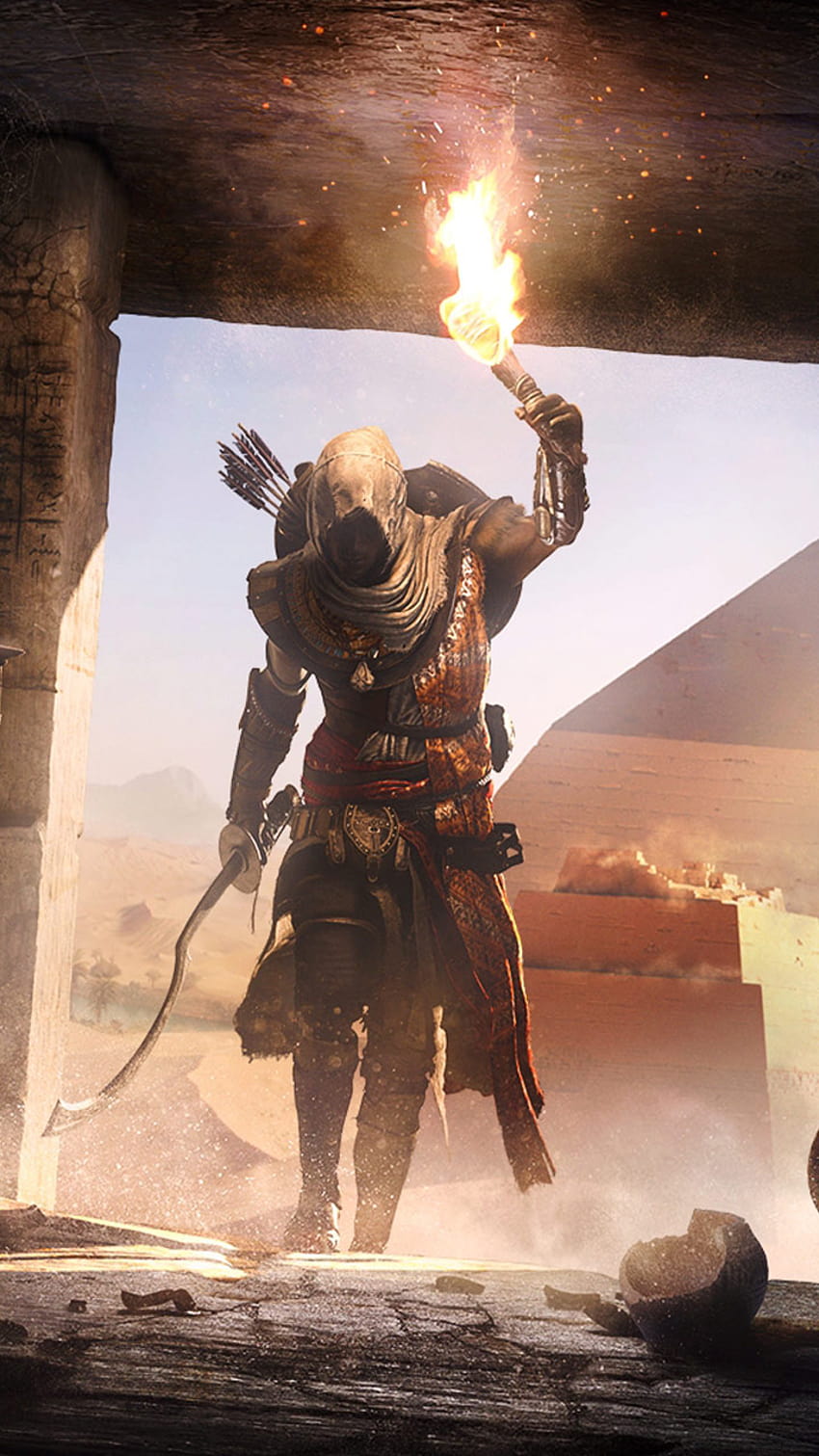 Assassin S Creed Origins, bayek mobile HD phone wallpaper | Pxfuel