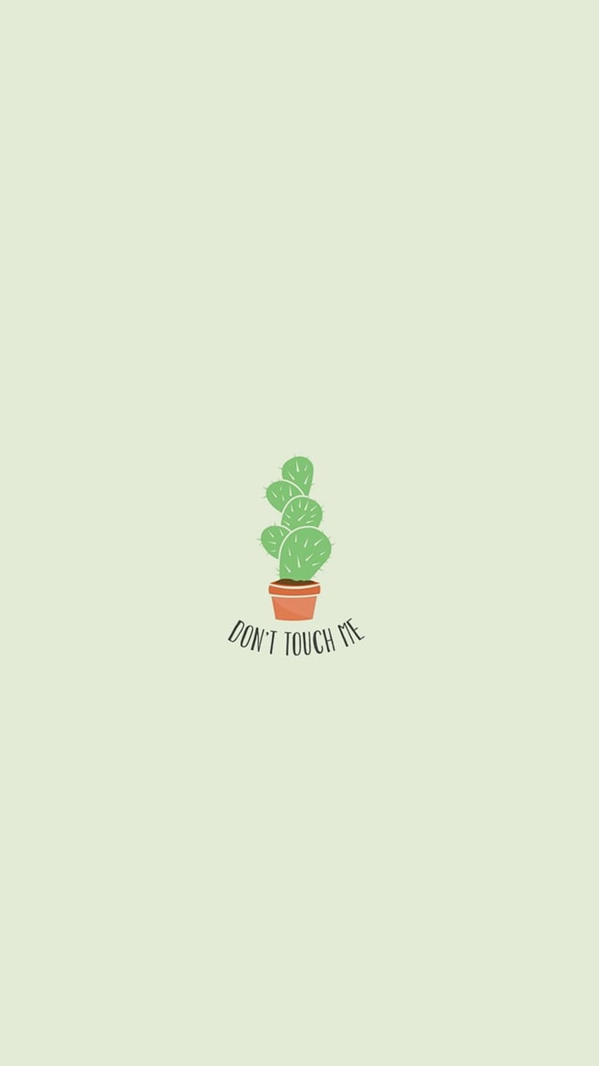 Mobile Wallpaper Cactus Cute Background Wallpaper Image For Free Download   Pngtree