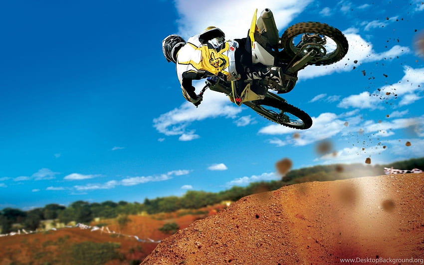 Motor: Motorcross, Nr. 54323 Hintergründe, Hintergrund Motorkreuz HD-Hintergrundbild