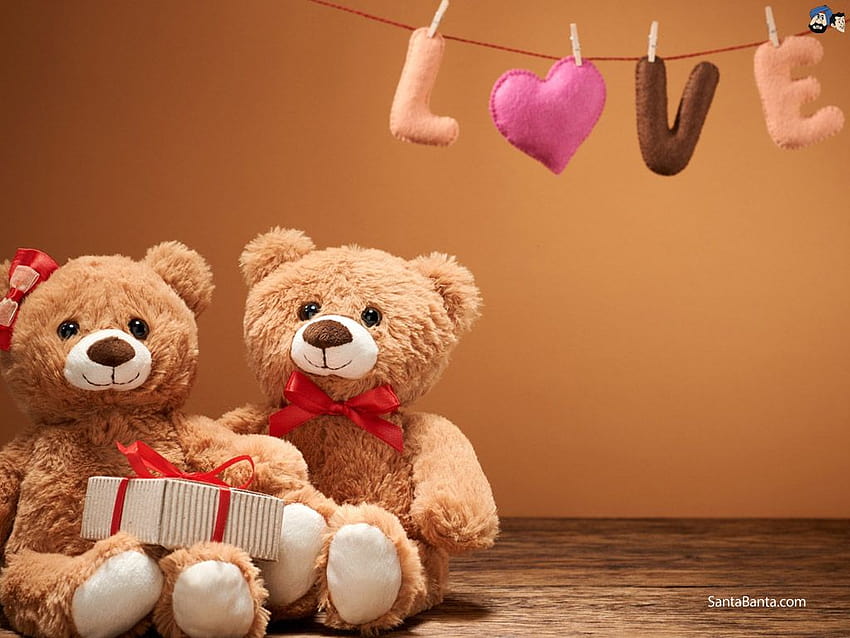 Teddy Bears, plush bears HD wallpaper