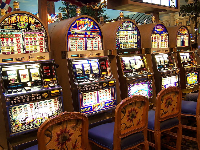 casino slot machine HD wallpaper