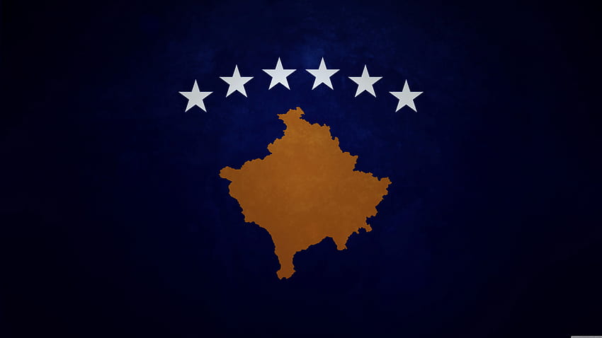 Drapeau du Kosovo ❤ pour Ultra TV, drapeau Fond d'écran HD