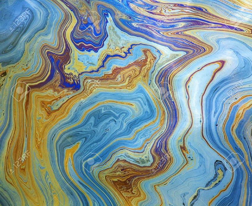 oil and water rainbow, oil spill HD wallpaper