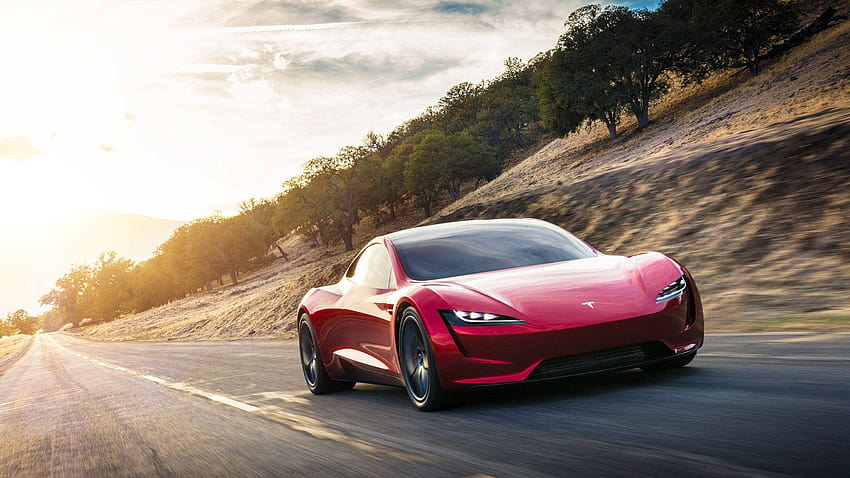 2020 Tesla Roadster & HD duvar kağıdı