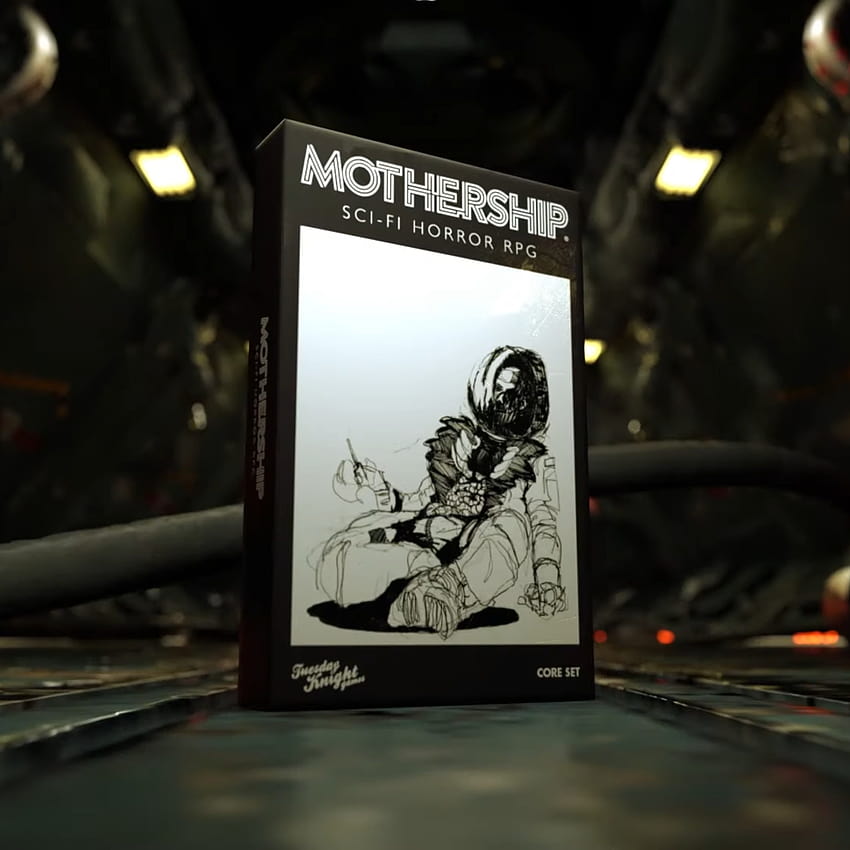 Mothership RPG прави кутия в Kickstarter HD тапет за телефон