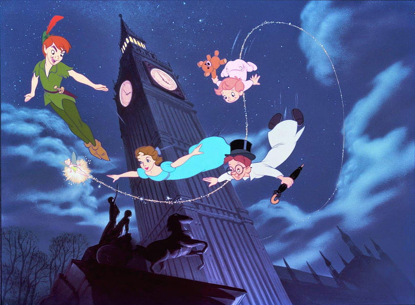 Disney Daze: Peter Pan, peter pan and friends HD wallpaper