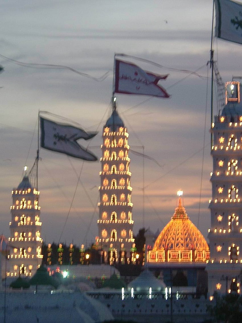 Nagore Dargah podniesiona flaga Tapeta na telefon HD