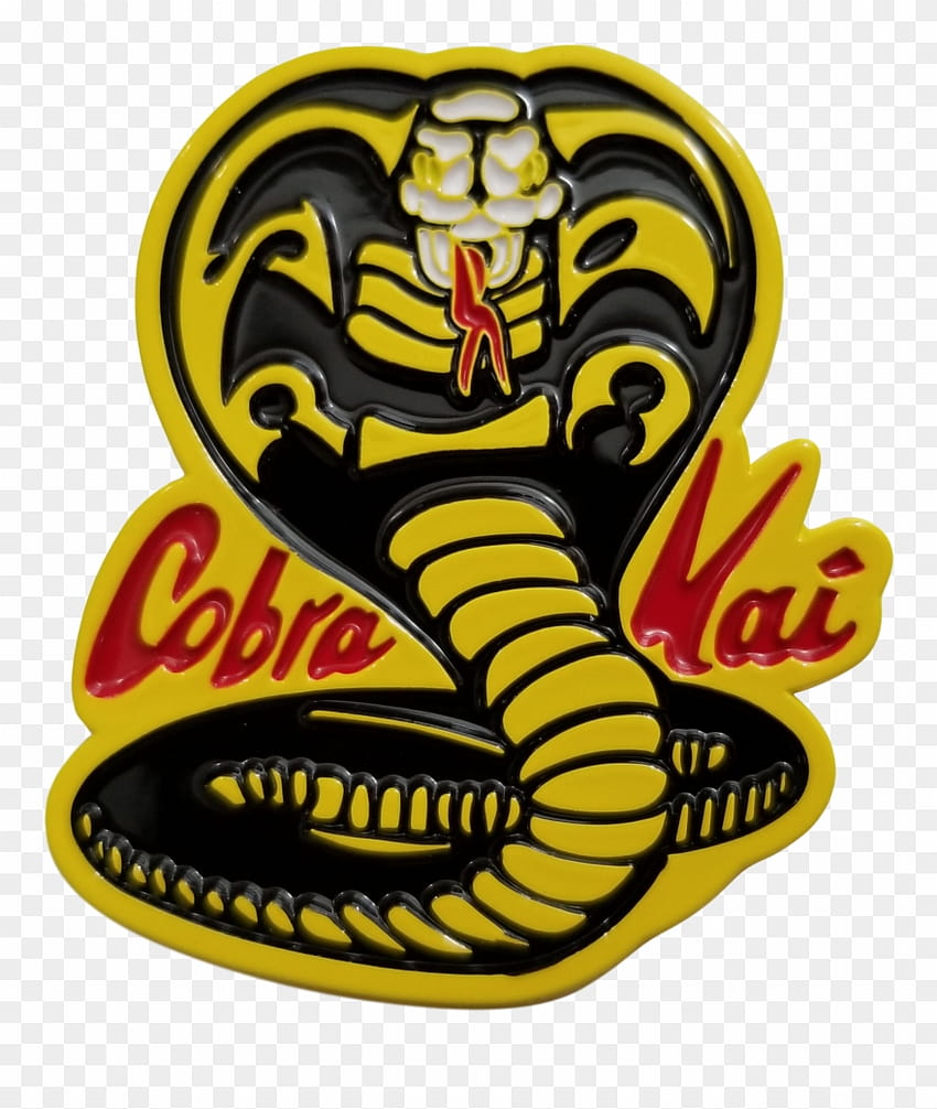 The Karate Kid Cobra Kai Logo Enamel Pin, cobra kai iphone HD phone wallpaper
