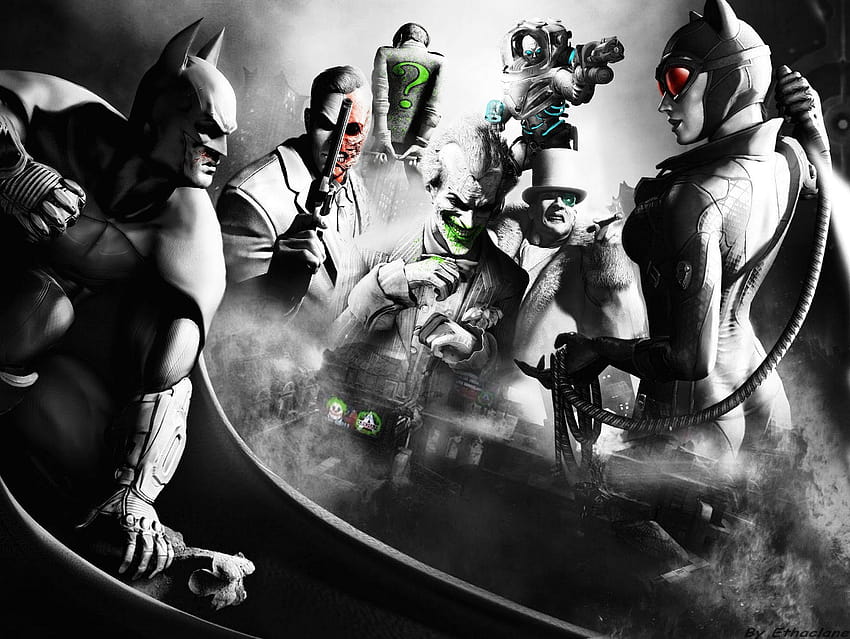 Batman Arkham city 2 by ethaclane, batman villains HD wallpaper | Pxfuel