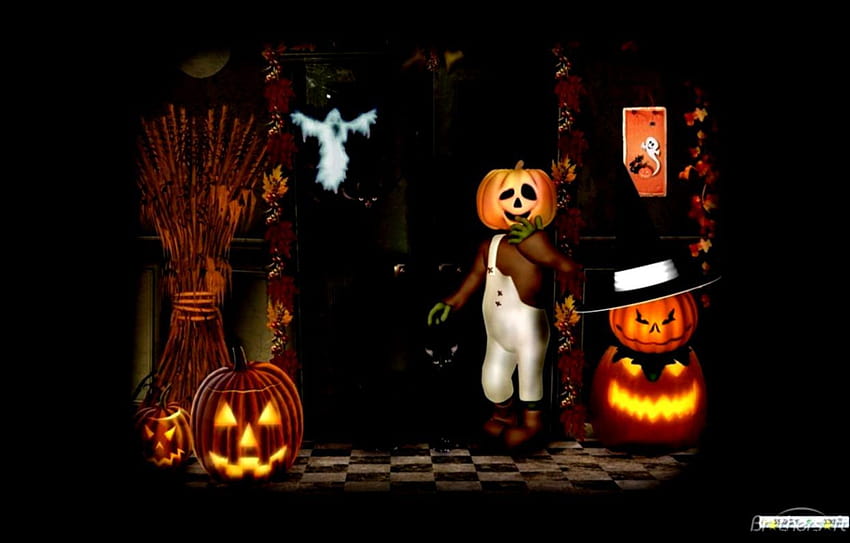 Screensaver Halloween Dengan Suara, google halloween Wallpaper HD