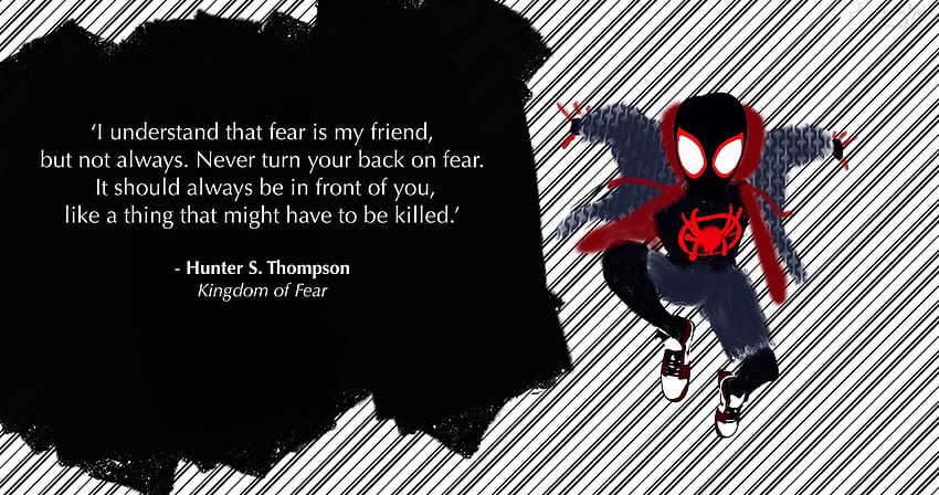 spider man quotes HD wallpaper