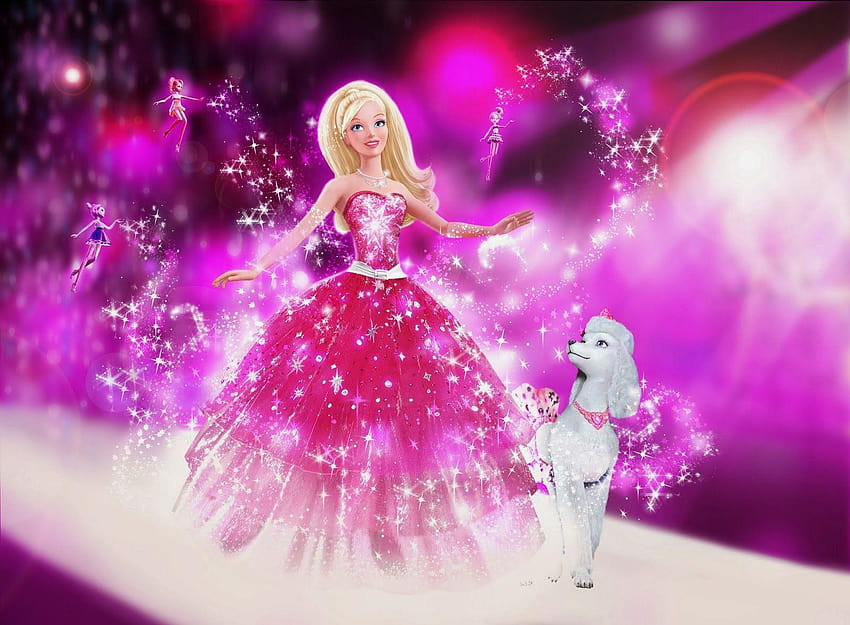 Barbie A Fashion Fairytale, Барби мода HD тапет