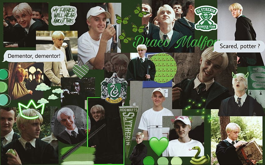 draco malfoy computer in 2020, draco malfoy aesthetic pc Wallpaper HD